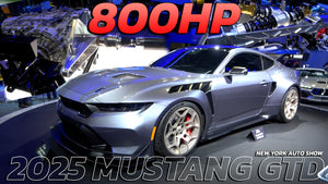 2025 Mustang GTD with 800hp @ New York Auto Show