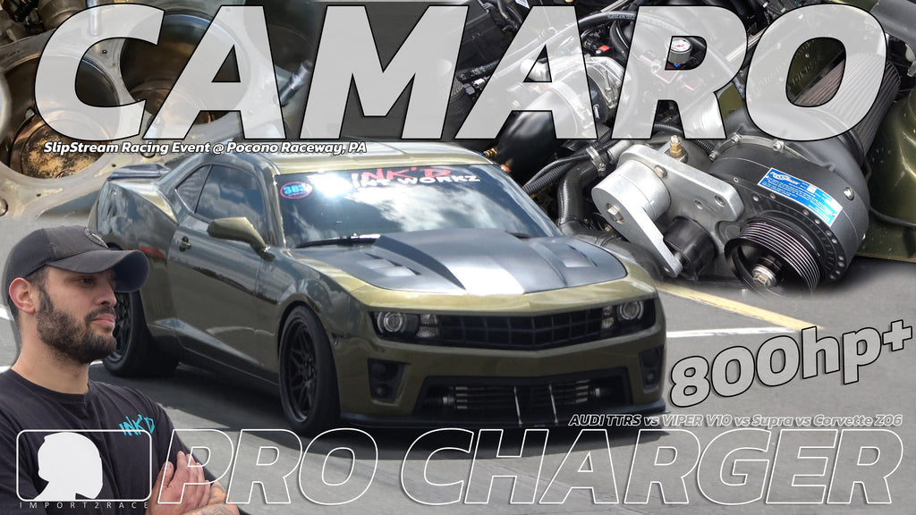 Pro Charger Chevy Camaro SS 1LE vs Audi TTRS vs Viper vs Z06 Corvette vs 2JZ Supra