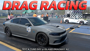 Daytona Charger vs C7 Corvette 2 round battle Plus Ram & Challenger Drag Racing @ Island dragway