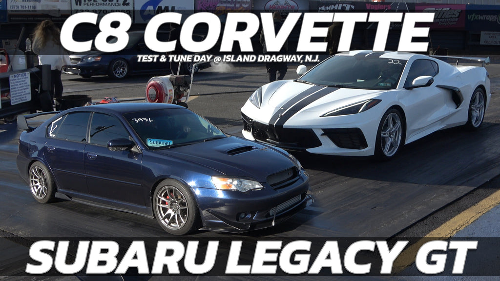 Corvette C8 vs Subaru Legacy: Epic Drag Race Showdown