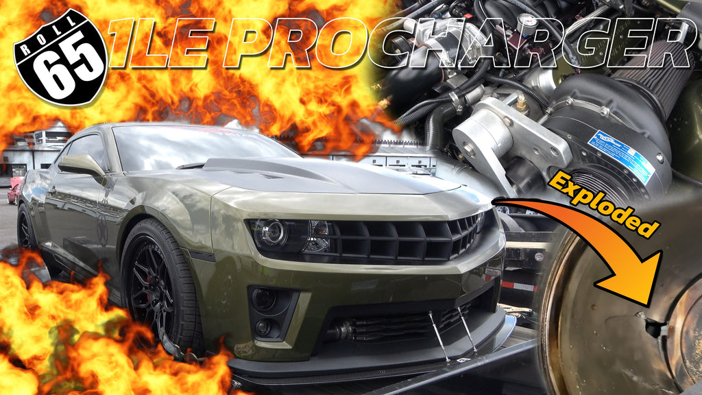 1LE Procharged Camaro Explodes on Track! What Went Wrong at Pocono Raceway