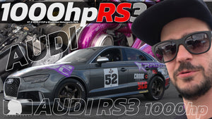 1000hp Audi RS3 @ GTR world cup test & tune class (car review)