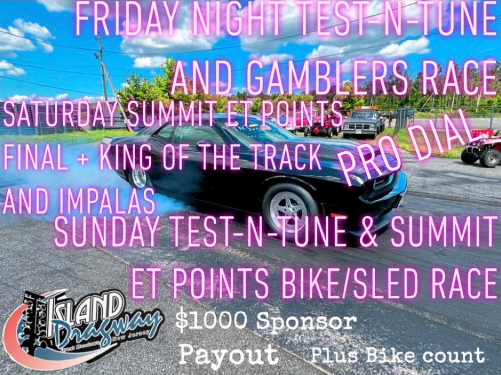 This weekend @ Island dragway, NJ