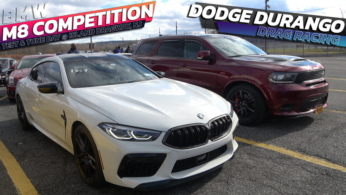 Durango Drag Racing BMW M8 Competition vs Dodge Durango 392 Drag Race @ Island dragway ...