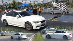 BMW vs AUDI Close call