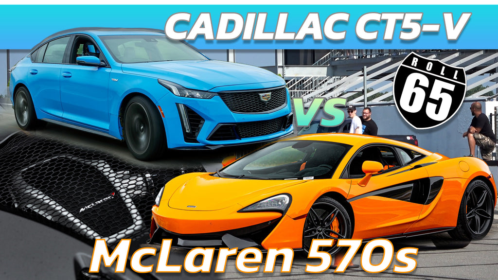 Cadillac CT5-V vs McLaren 570S: Battle for Supremacy