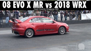 08 Evolution X MR vs 2018 Subaru Wrx