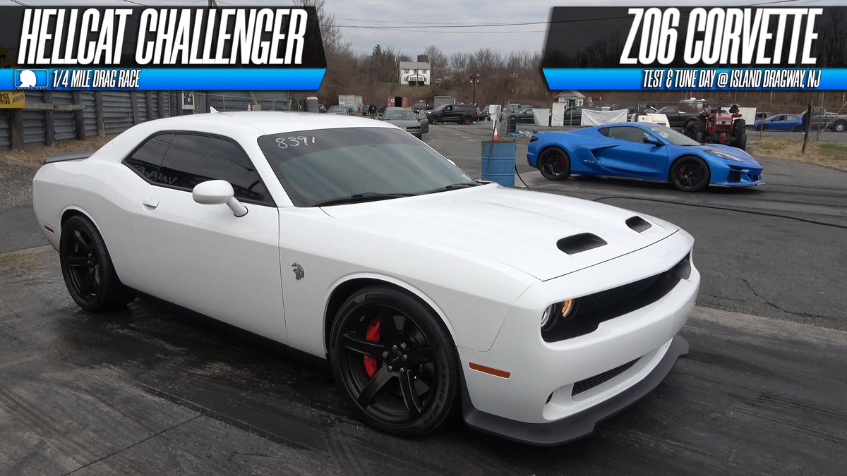 Hellcat vs Corvette Z06 Drag Race Showdown! β IMPORT2RACE