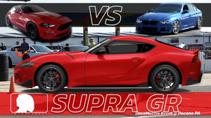 Supra GR vs Mustang vs BMW @ Race Motive event