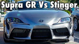 Supra GR vs Kia Stinger