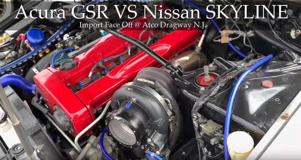 Acura GSR vs Nissan GTR