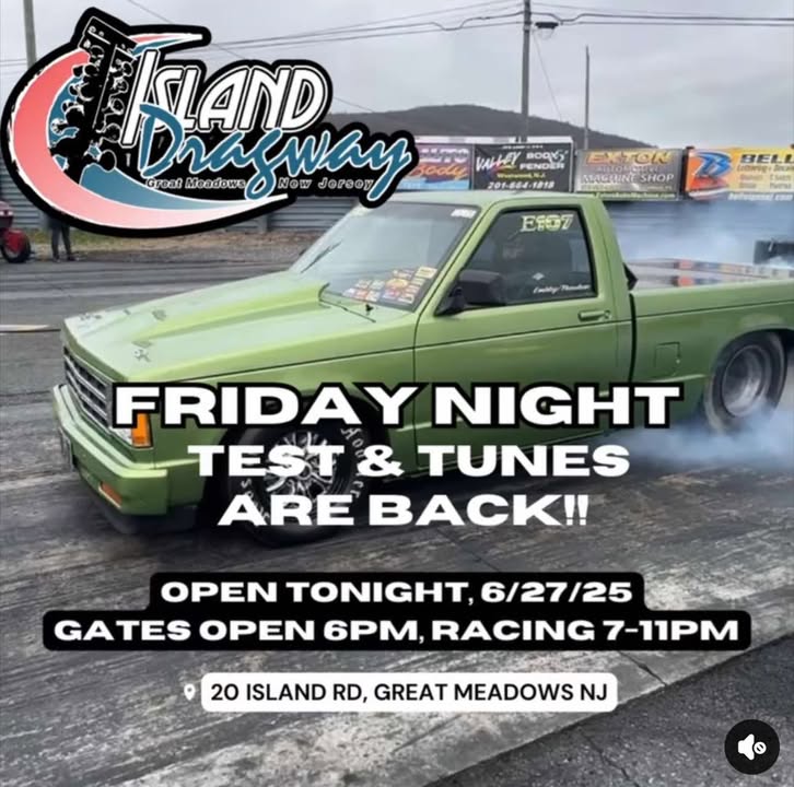 Test & Tune Day @ Island Dragway, NJ