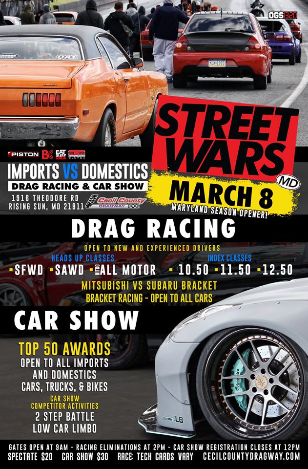Street Wars @ Cecil County Dragway
