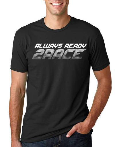 Always Ready 2Race black tshirt